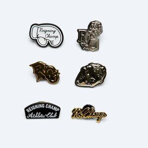 Reigning Champ Pin Set of 6
